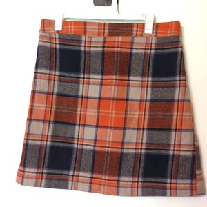 Molly Lilly Flannel Plaid Mini Skirt Size Small NWT